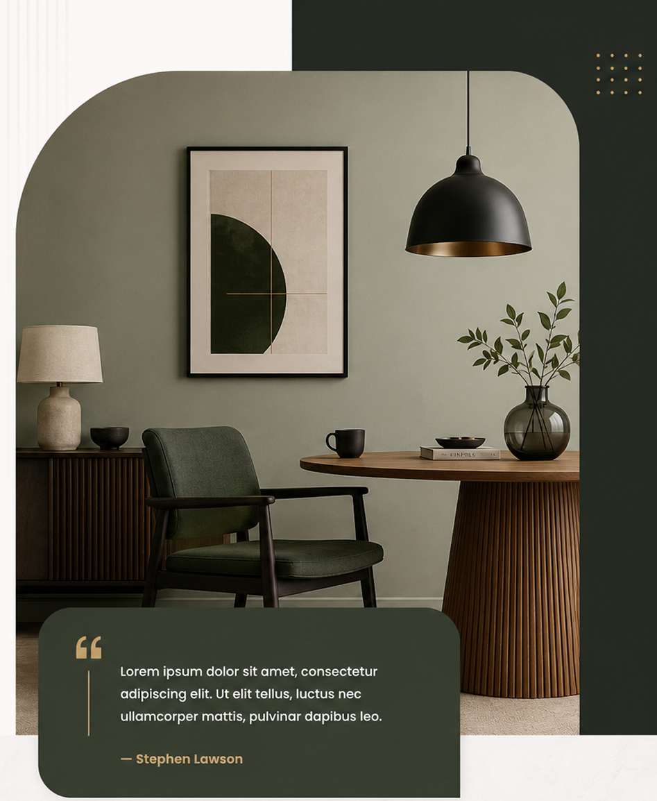 Interior design showcase