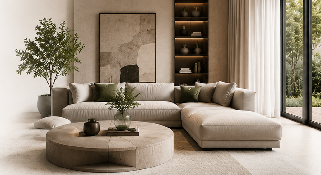 Modern living room interior